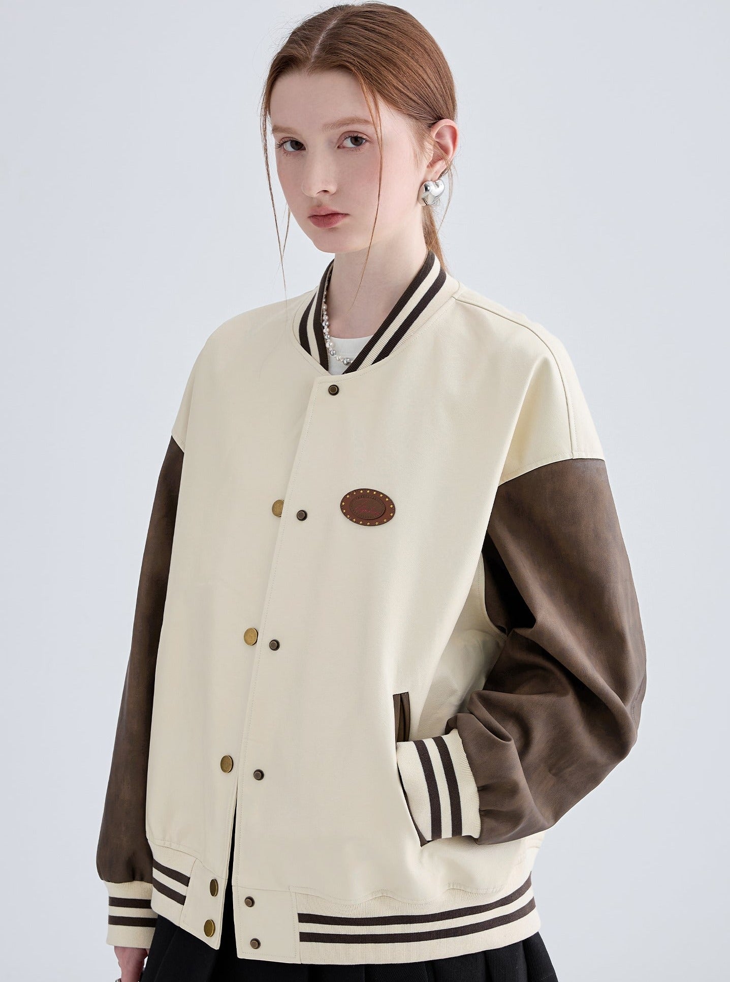 Retro Temperament Baseball Jersey Jacket