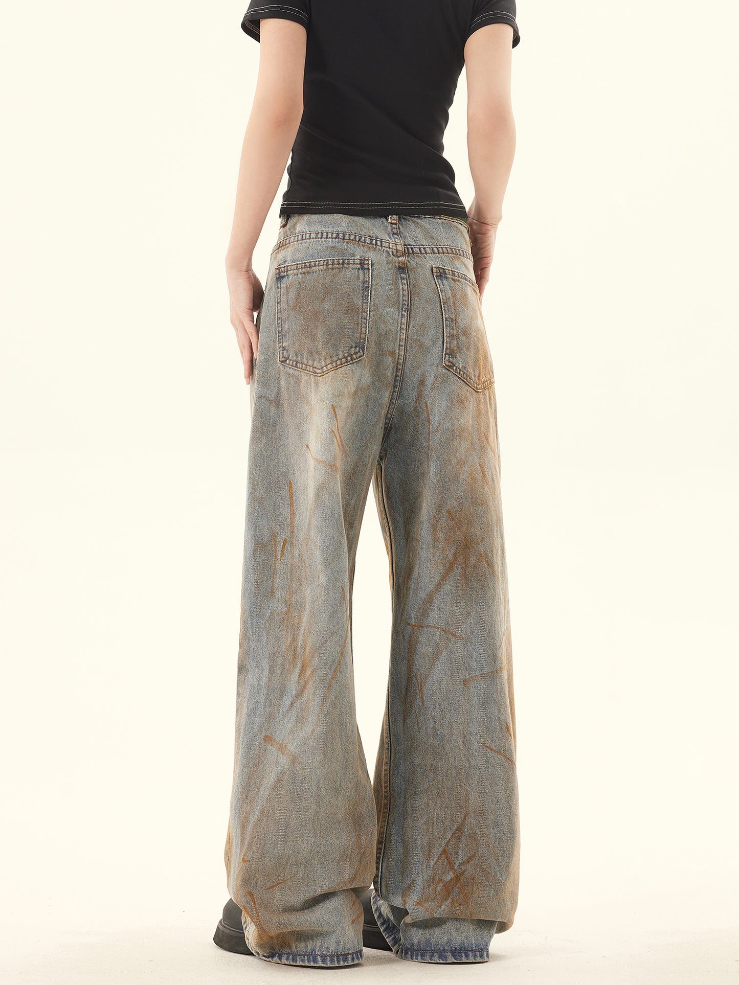 Dirty Fit Drape Jeans