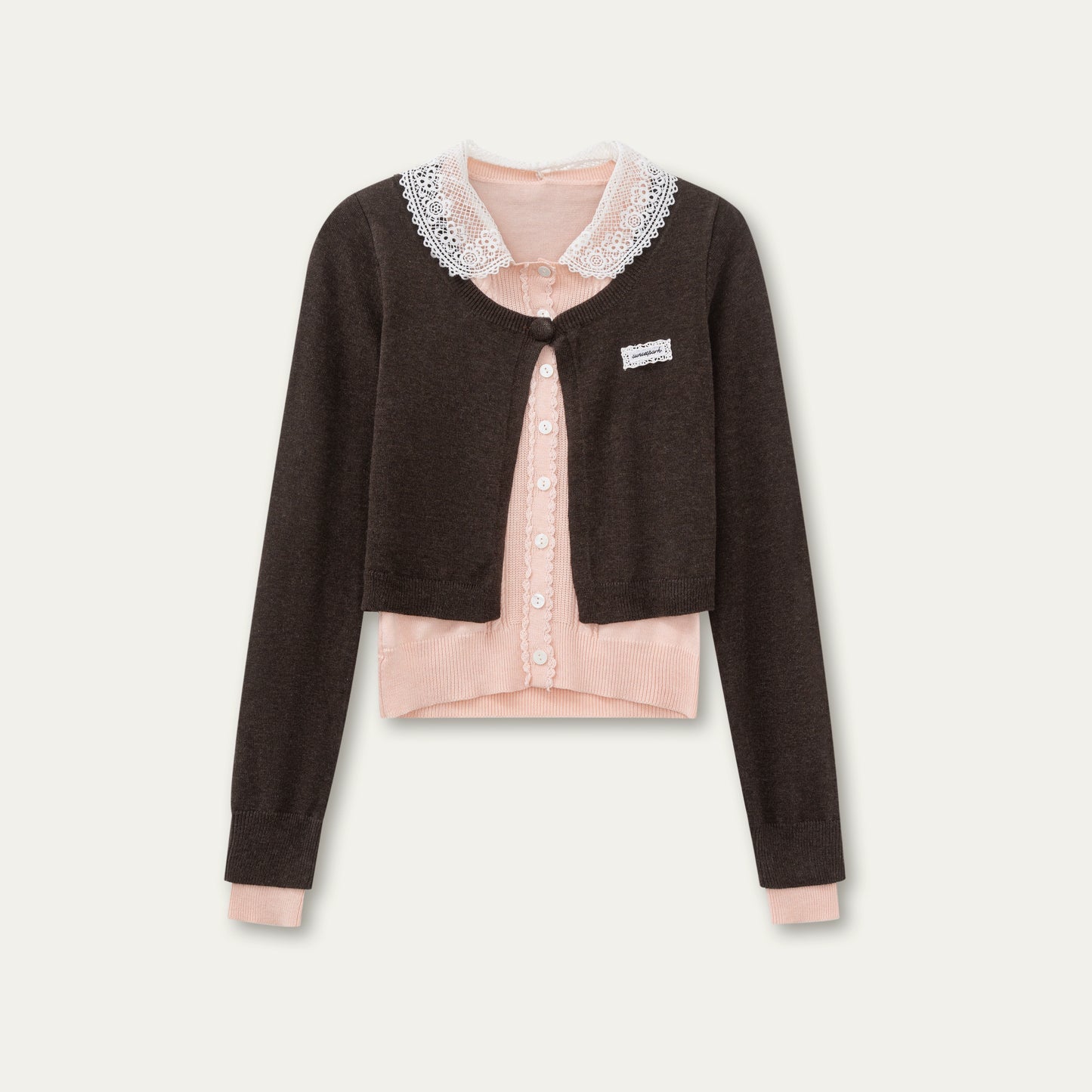 Sunset Lace Knit Top