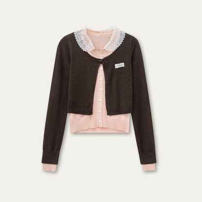 Sunset Lace Knit Top