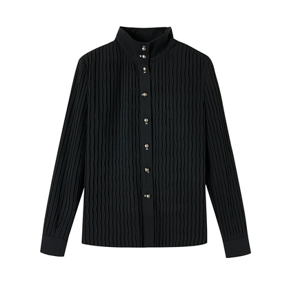 Capsule Arc Crinkled Button-Down Shirt