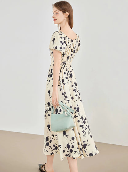 Tea Break Floral Kleid