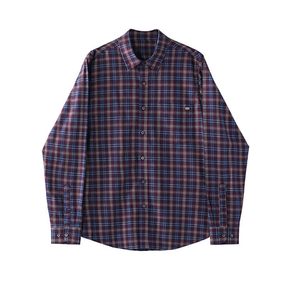 Vintage Plaid Long Sleeve Shirt