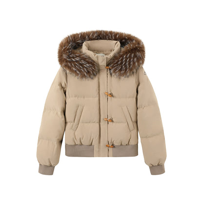 Retro Cotton Fur Collar Jacket