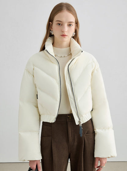 Duck Down Bread Short Jacket