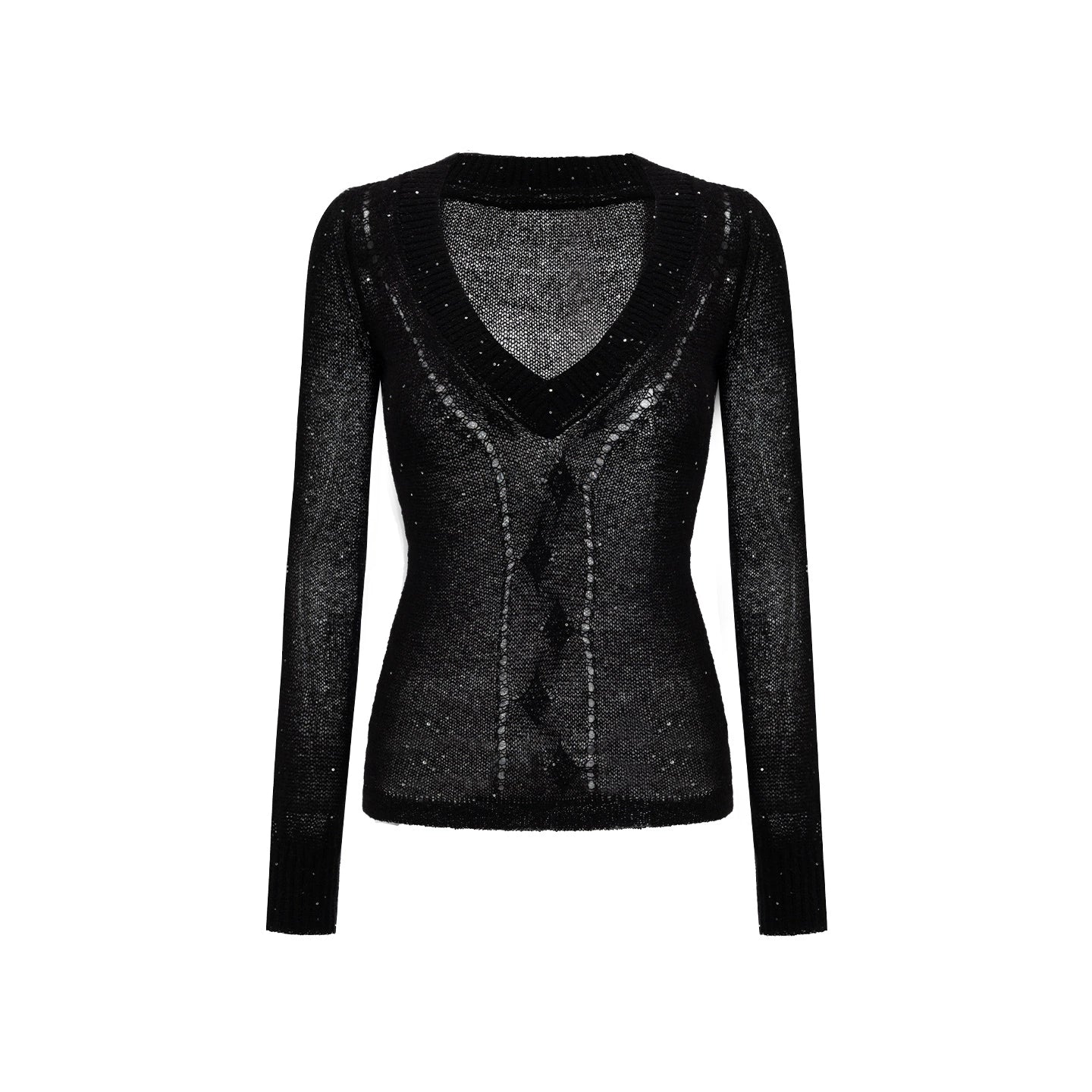 Autumn Glitter Knit Sweater