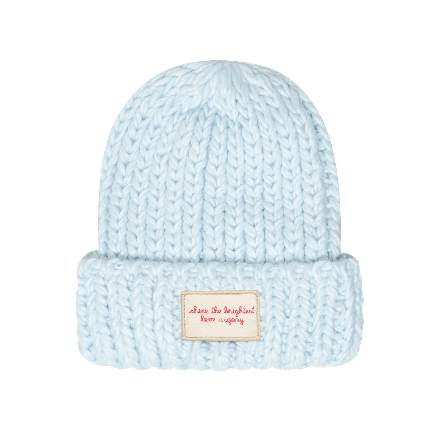 Asgony Versatile Chunky Knit Wool Hat