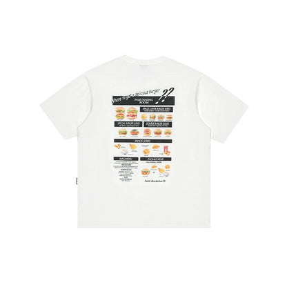 Fun Hamburger Couple T-Shirt