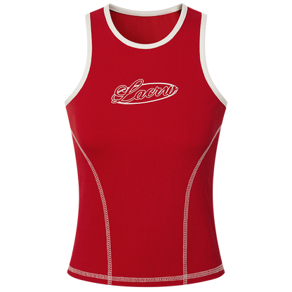 Color Clash Tank Top