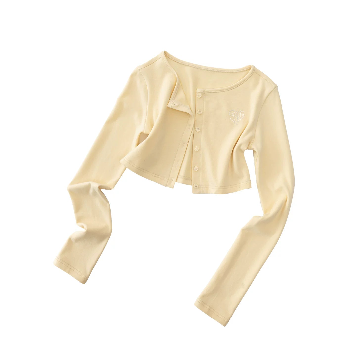 Cream Lace Cardigan Set-Up