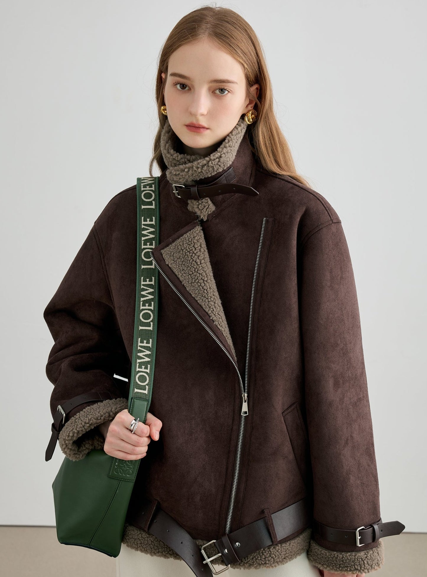 Imitation Lambswool Coat