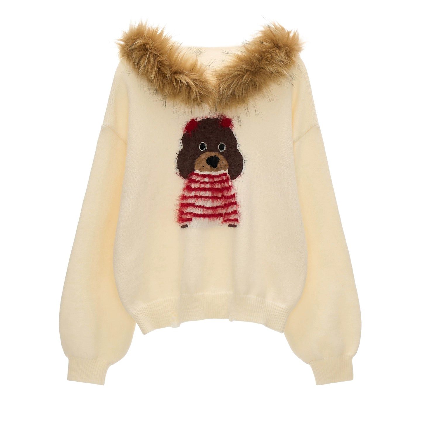 Cute Dog Hooded Sweater