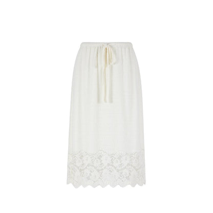 French Retro Lace Skirt