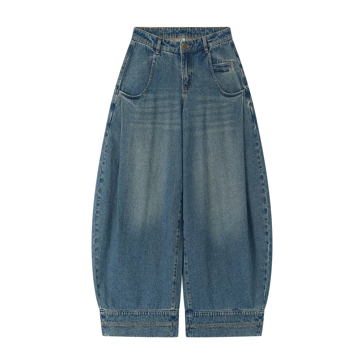 Jean taille haute Echo en denim