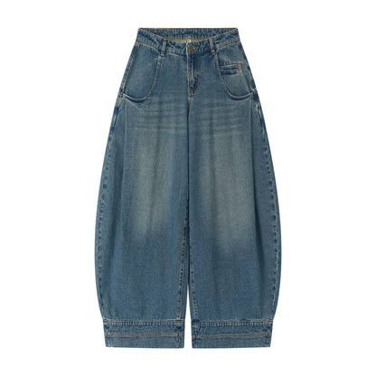 Jean taille haute Echo en denim
