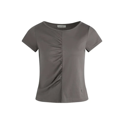 Pleated Pure Cotton Top