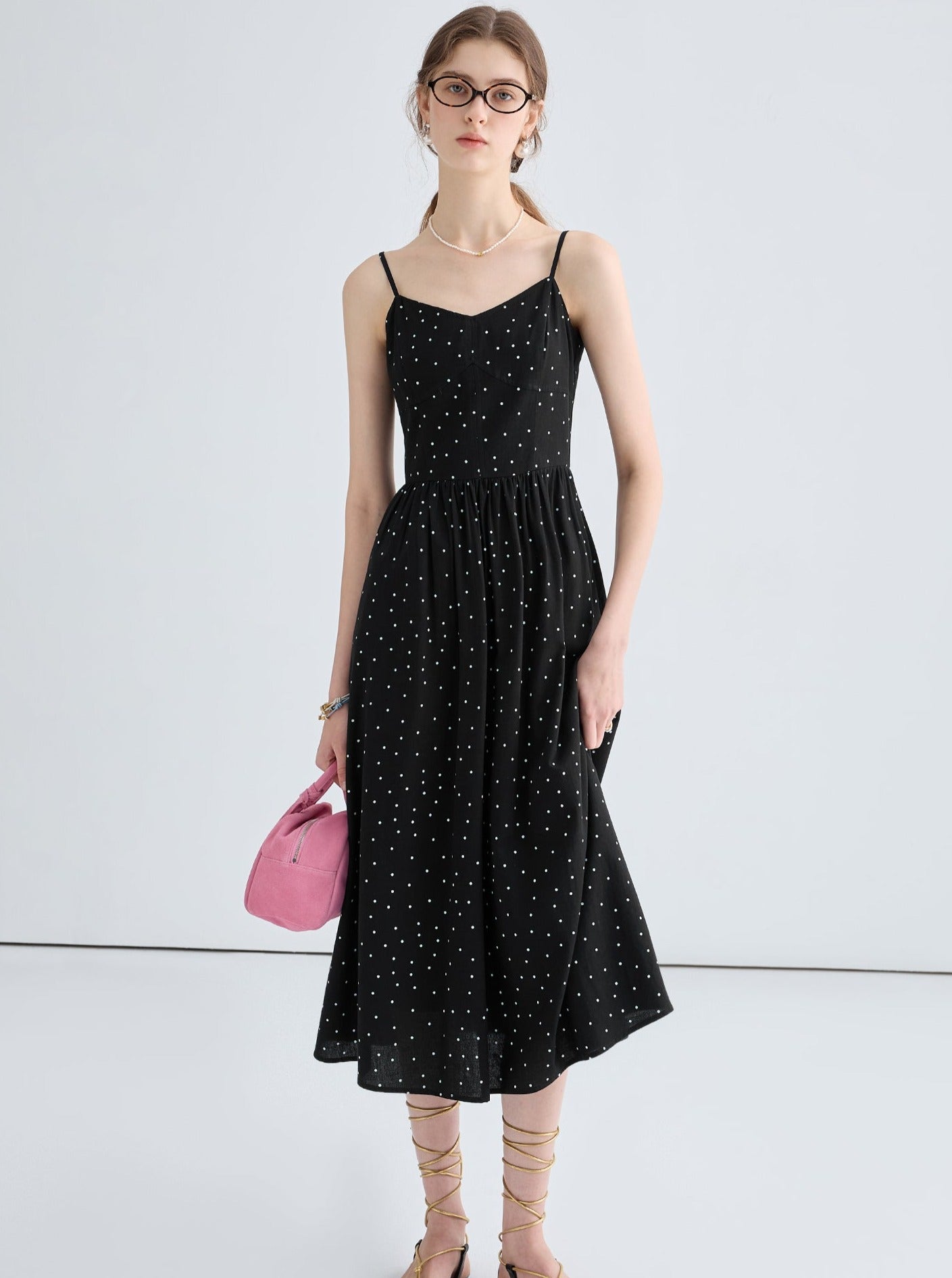 Vintage Polka Dot Resort Dress