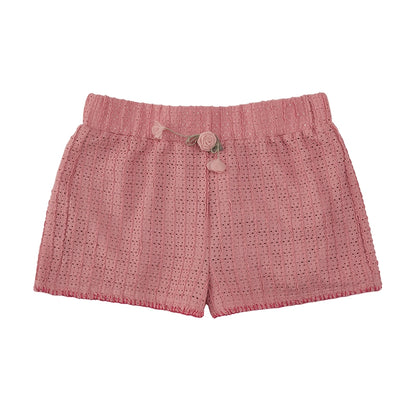 Blume Dots Textur Shorts Trend Lose Hose