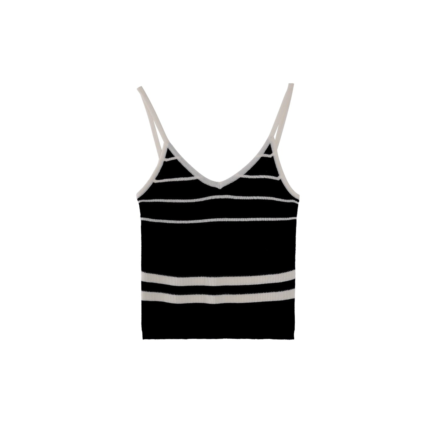 Striped Knit Jacket Set-Up