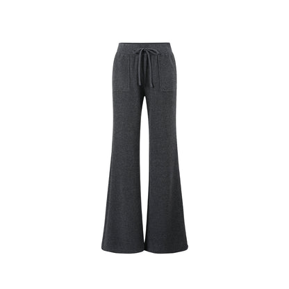 Fleece-Lined Glutinous Rice Pants