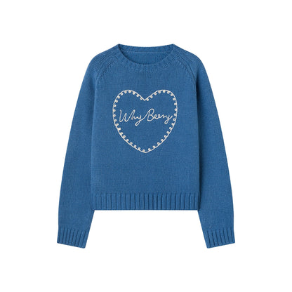Sweet Thoughts Heart Sweater