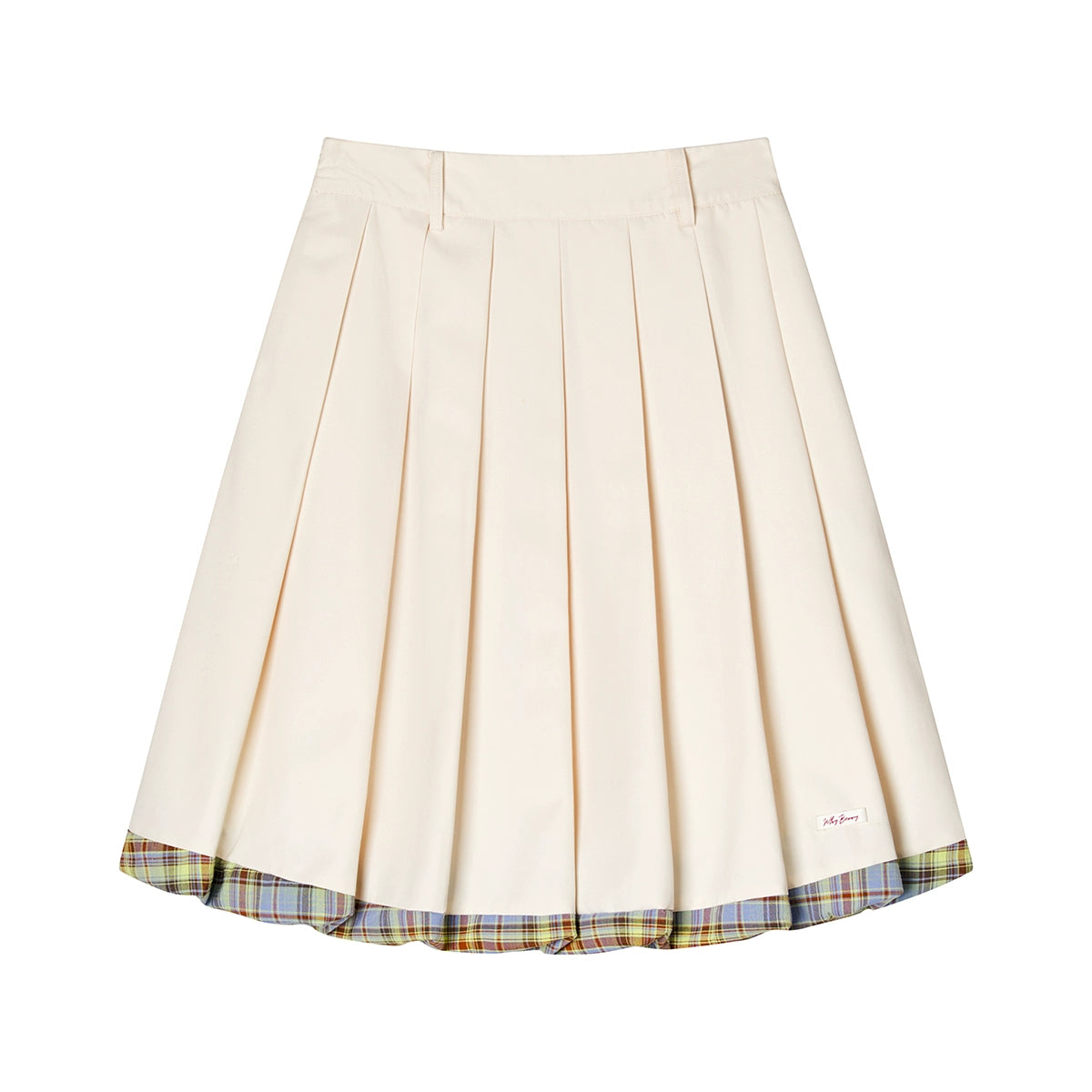 Flower Bud Contrast Skirt