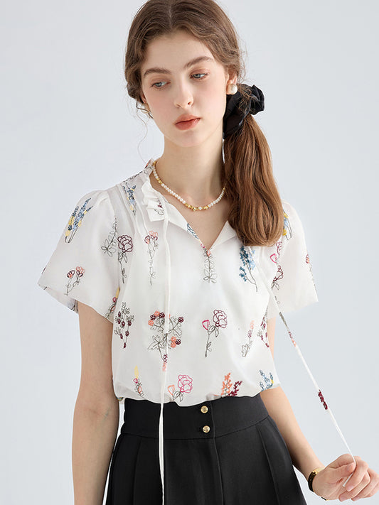 Floral Age Reducing Shirt