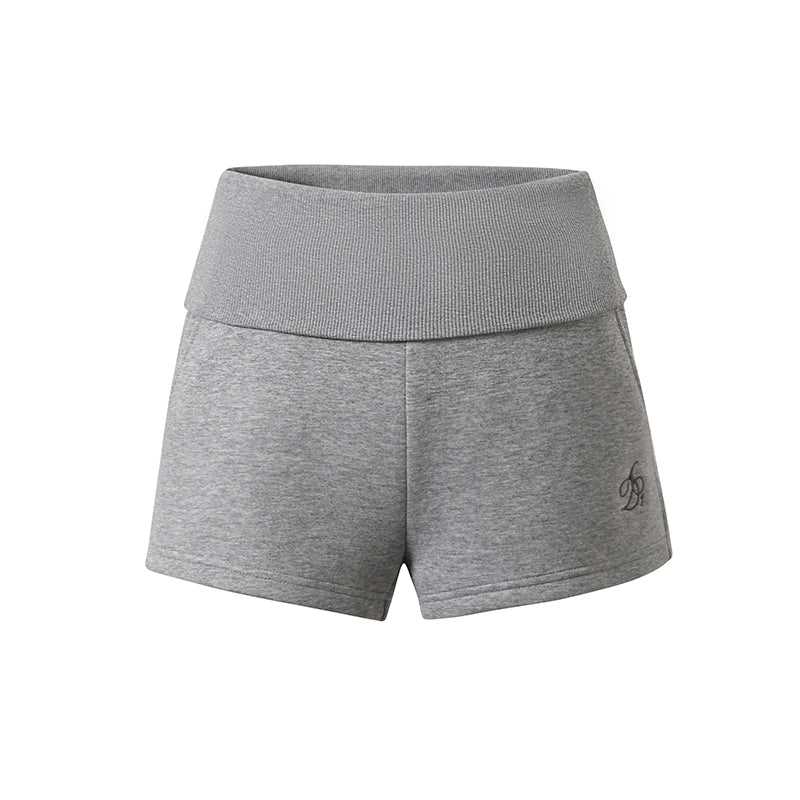 Knitted Athletic Shorts Pants