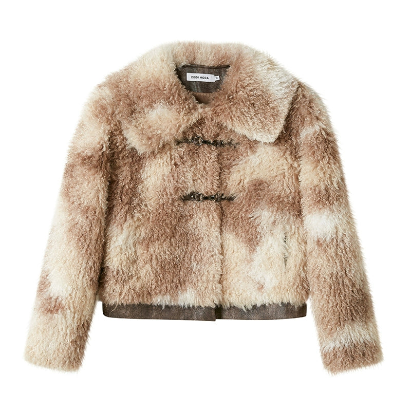 LAMB ROLL FUR JACKET