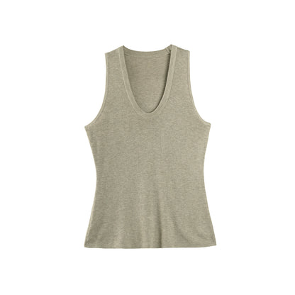 Versatile Wool Sleeveless Base Top