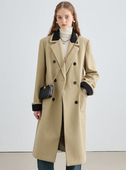 High-quality Collar Tweed Coat