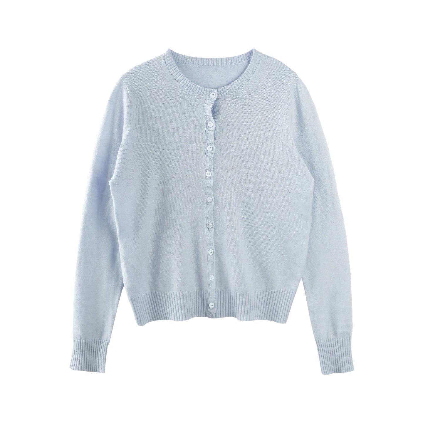 Multi-Color Snowflake Knitted Cardigan