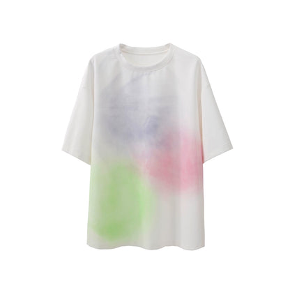 Bubble Memory Dream Gradient Knit T-Shirt