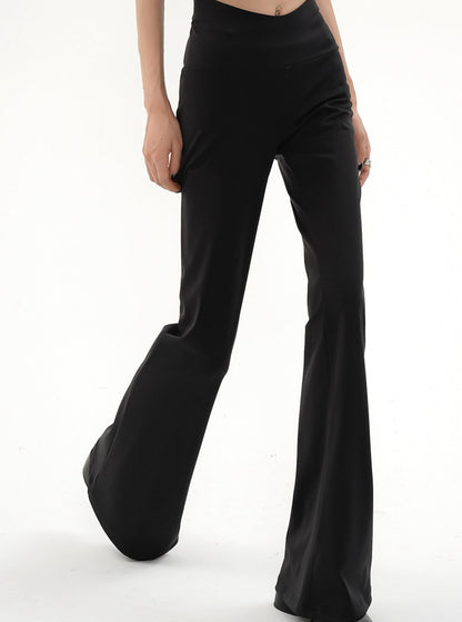 V-Waist Leg Long Pants