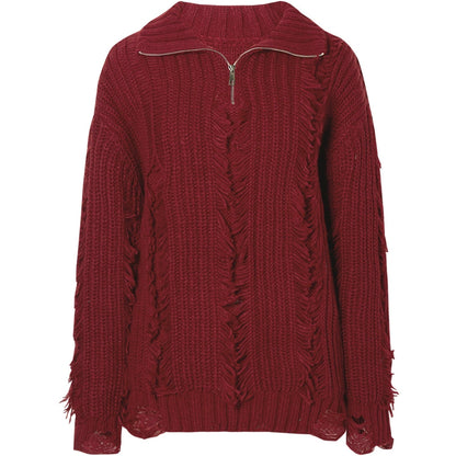 Soft Waxy Knit Sweater