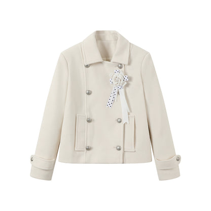 Flight Diary Woolen Jacket & Skirt Set-Up