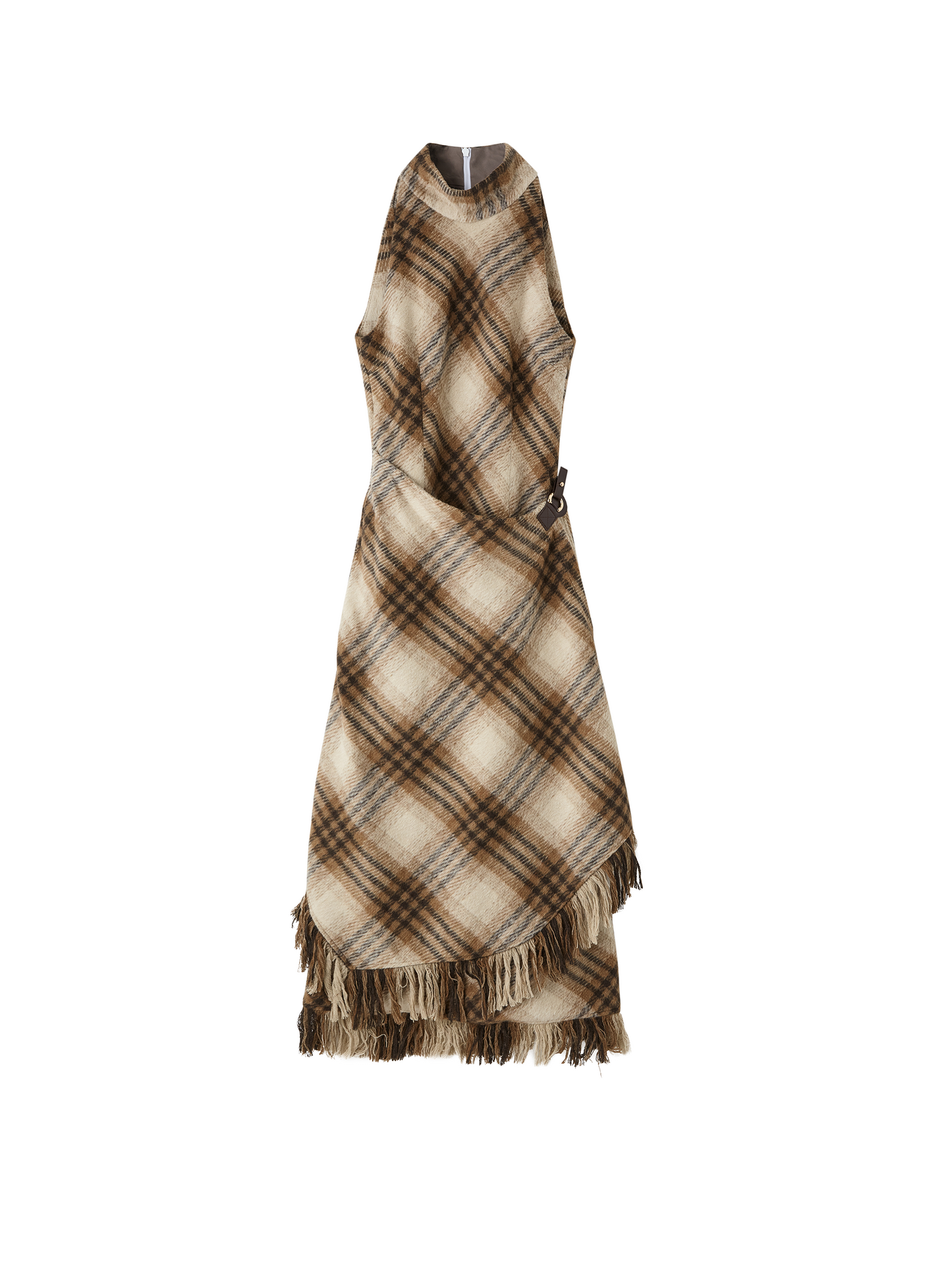 Plaid Woolen Suit Set-Up