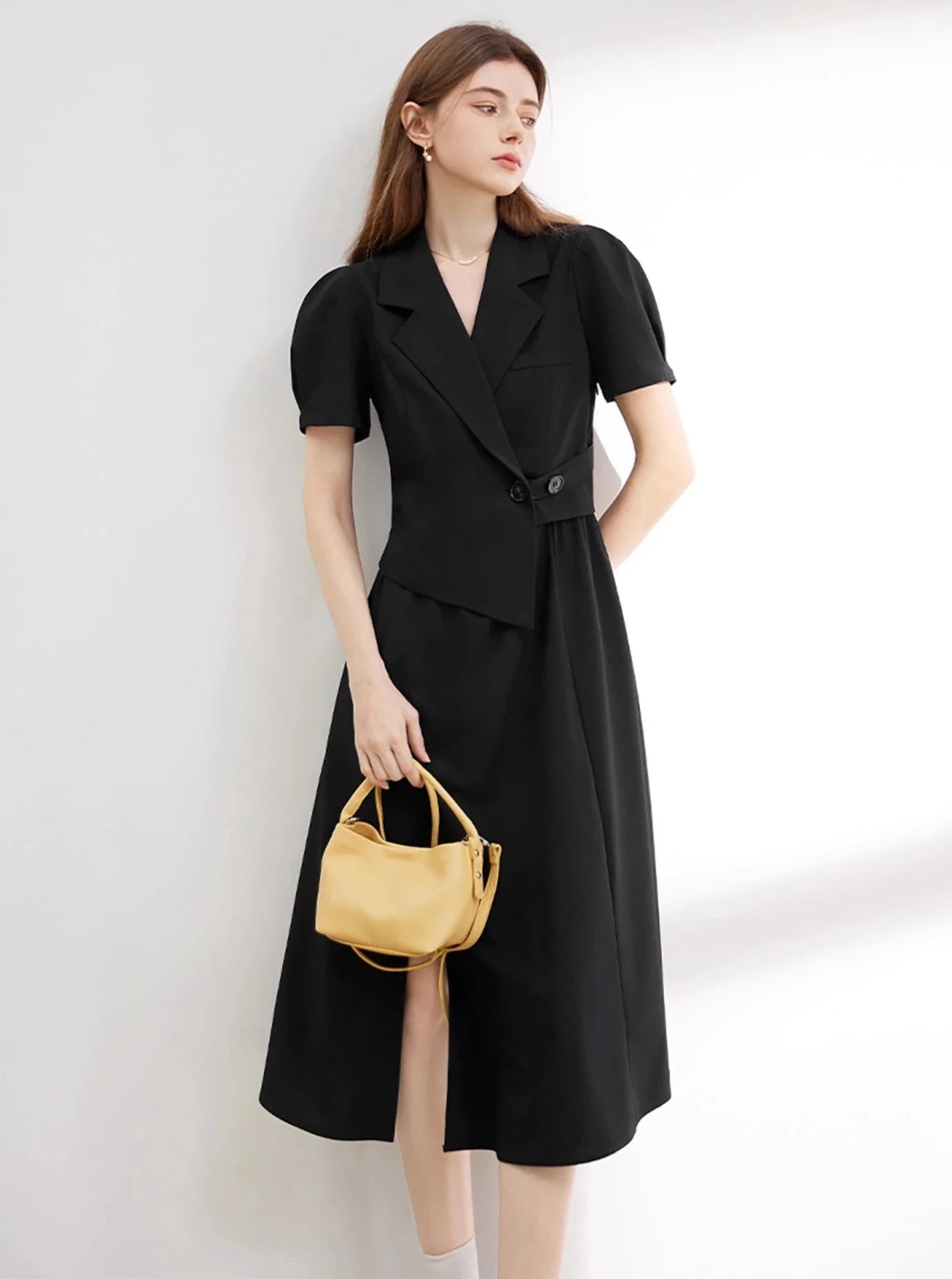 Two-Piece Collar Dress