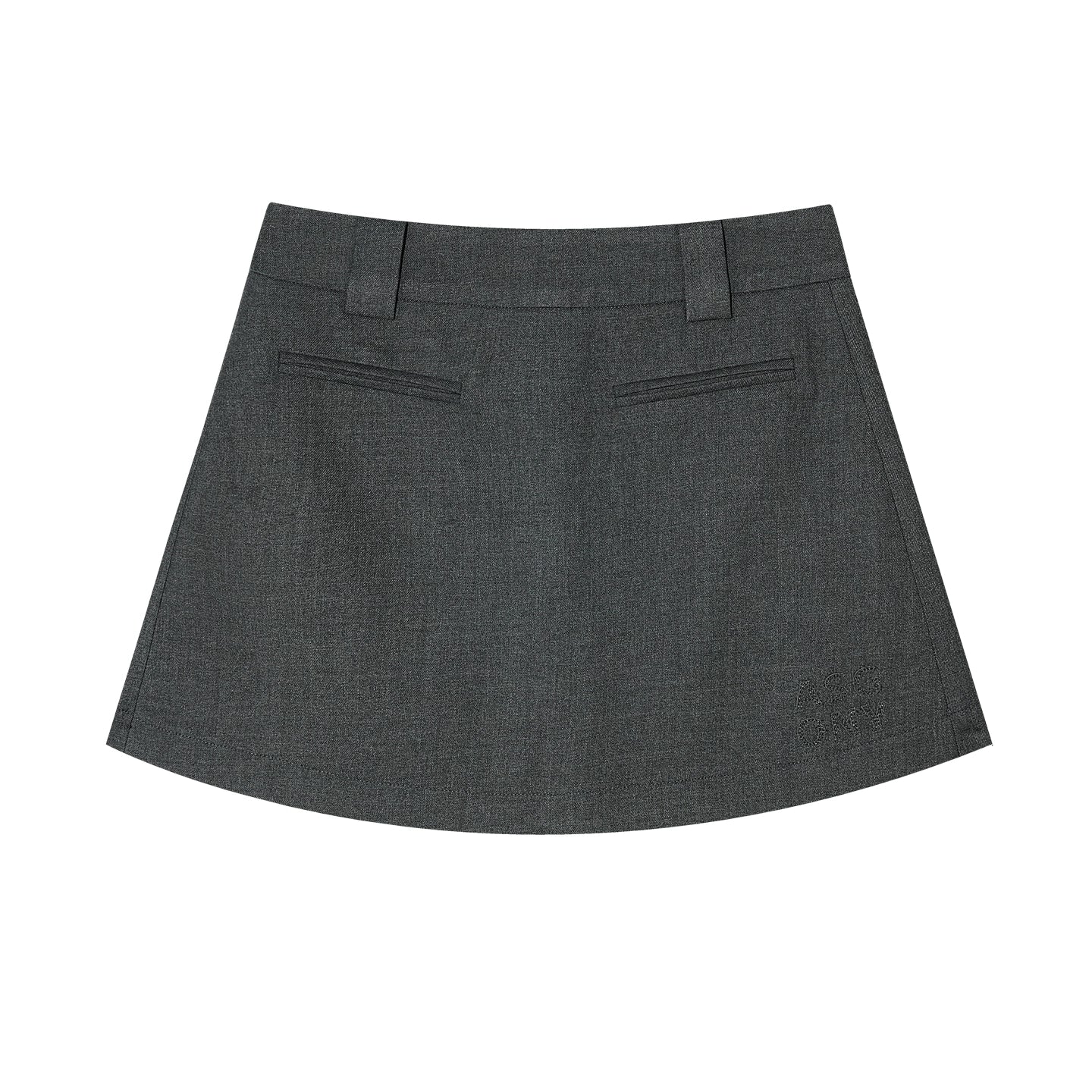 Asymmetrical Denim Jacket Skirt Set-Up