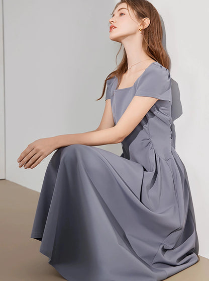 Hepburn Style Waist Dress