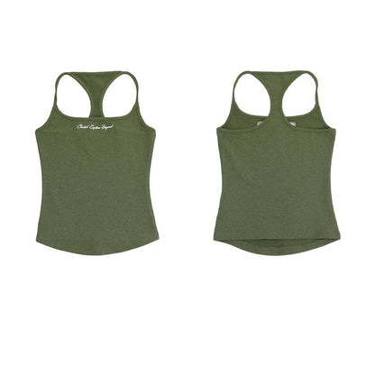 Bean Green Hip-Hop Vest Top