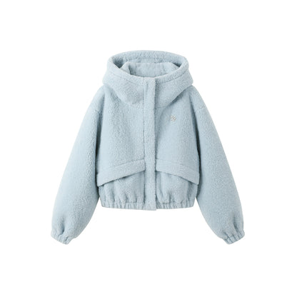 Fleece Hooded Work Jacket