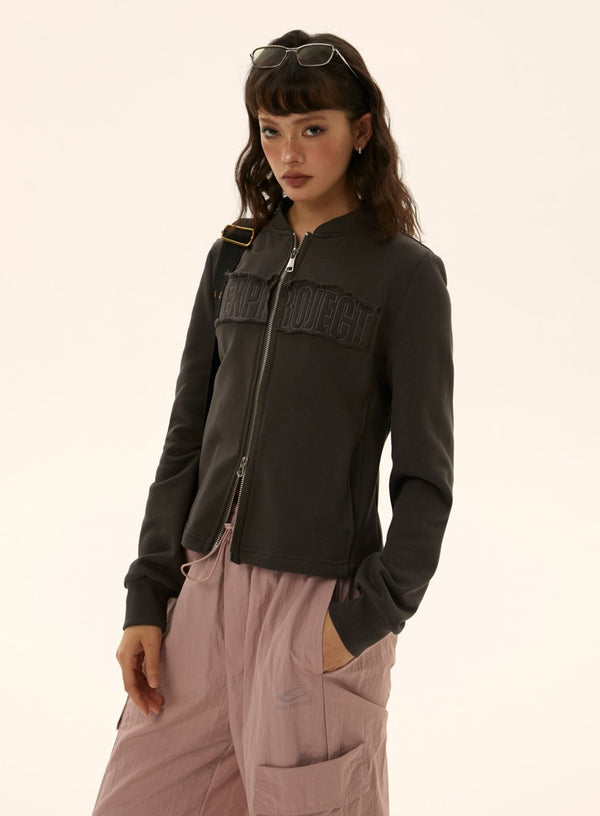 Zipper Babes Cropped Tops