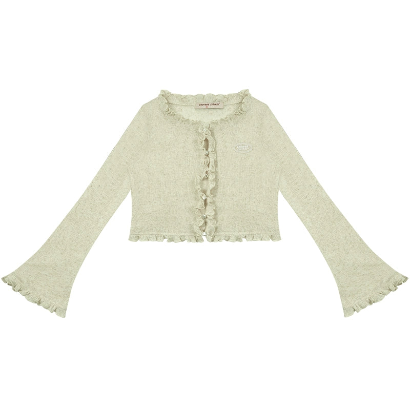 Sunscreen Knitted Cardigan Top