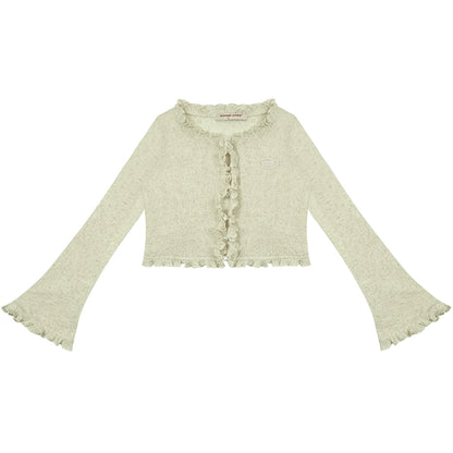 Sunscreen Knitted Cardigan Top