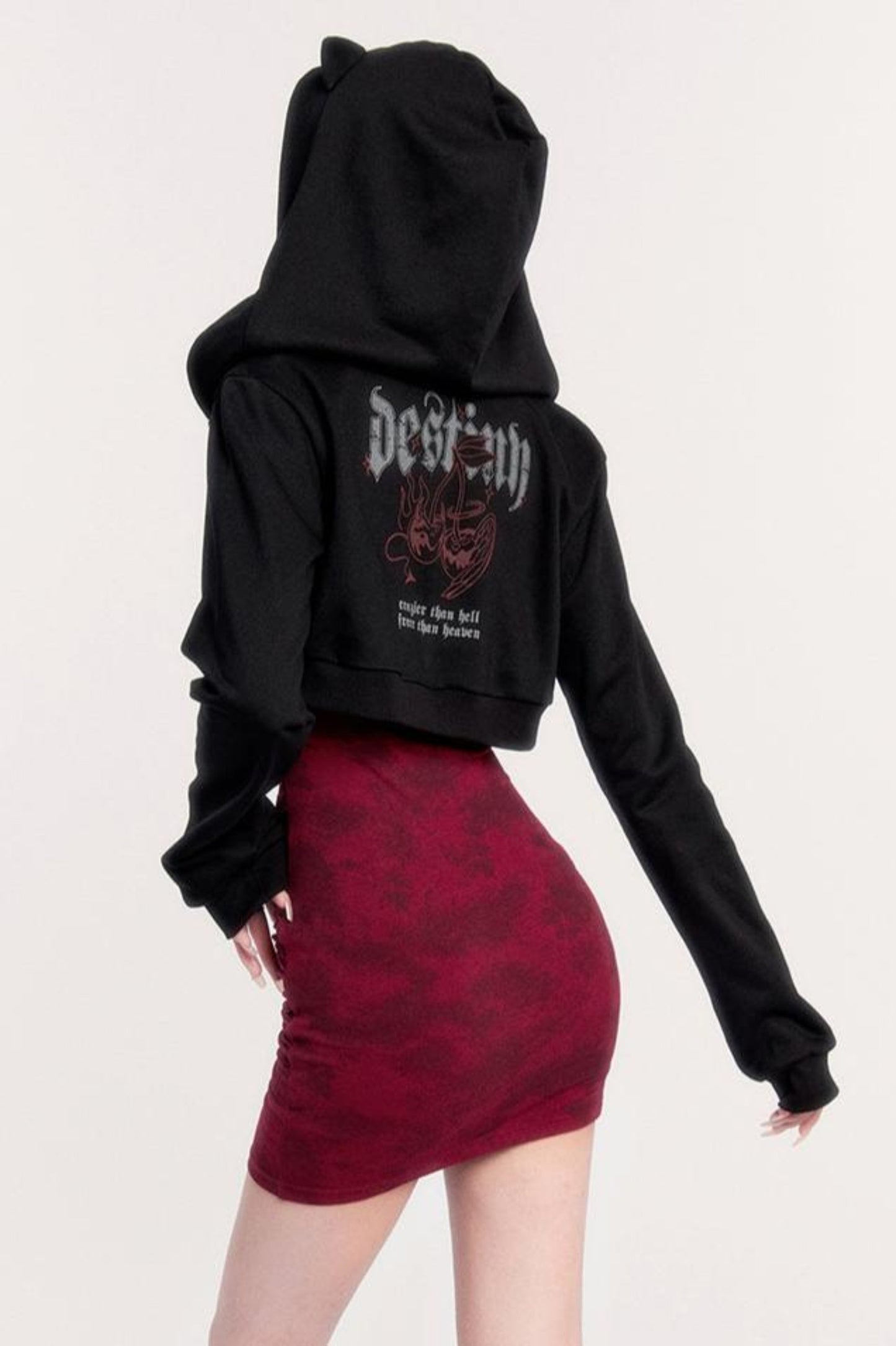 Sweetheart Gothic Hooded Jacket