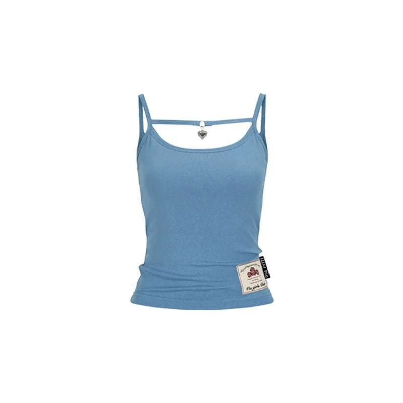 Love Pendant Camisole Vest Top