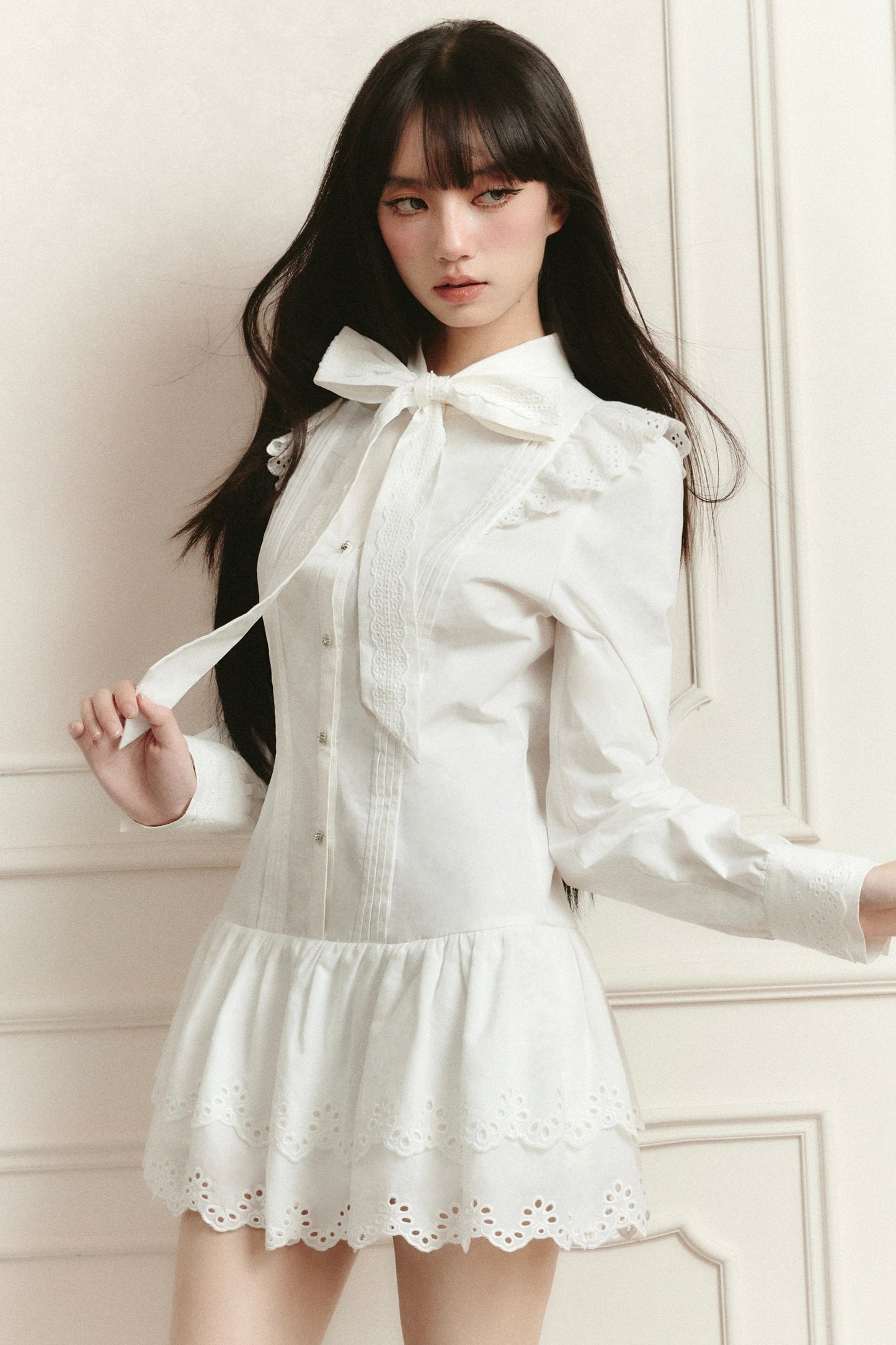 Korean Manga Bow Tie Dress