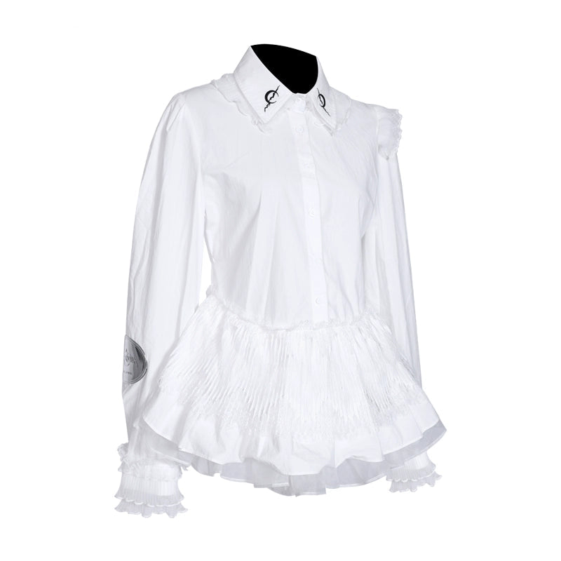 Moonlit Lace Tutu Shirt