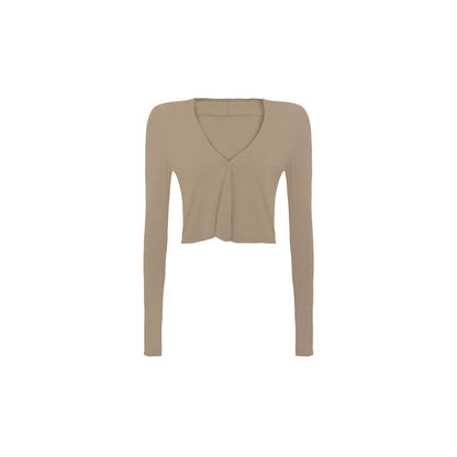 Hot Girl Draped Cardigan Jacket Set-Up